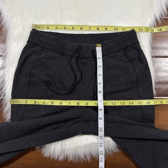 Lululemon Women's Size 4 Charcoal Gray Cotton Blend Jogger Pants - Picture 4 of 9